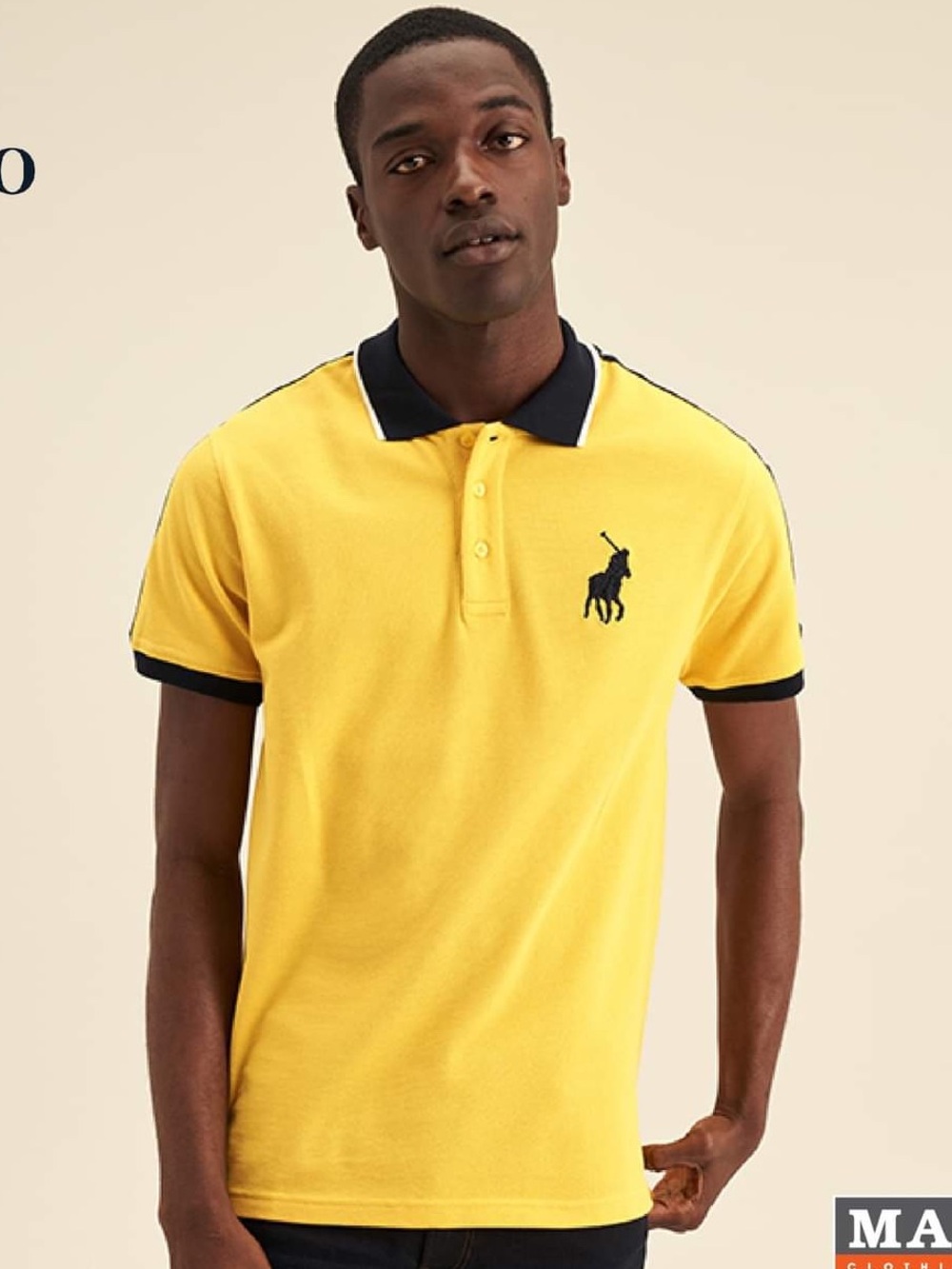 Ralph Lauren Polo Sport Vintage Big Pony Collared Polo Shirt